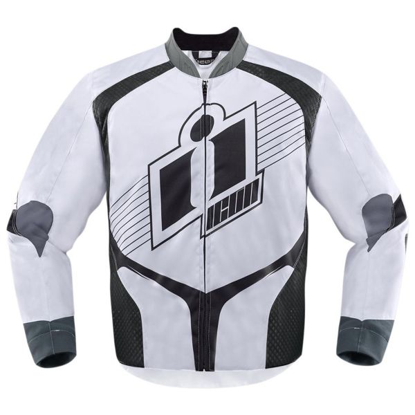 Motorcycle Jackets ICON Overlord D3O White