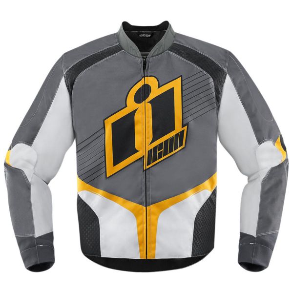 Motorcycle Jackets ICON Overlord D3O Yellow