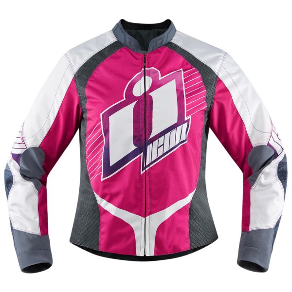 Motorcycle Jackets ICON Overlord Sweet Dreams Pink
