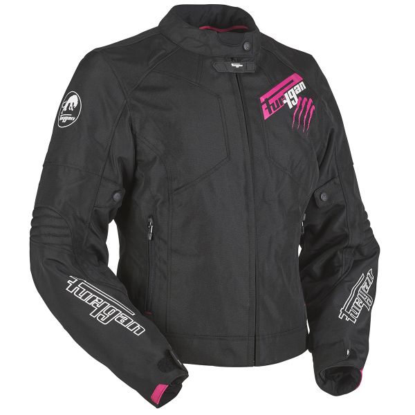 Motorcycle Jackets Furygan Pantha Lady Black Pink