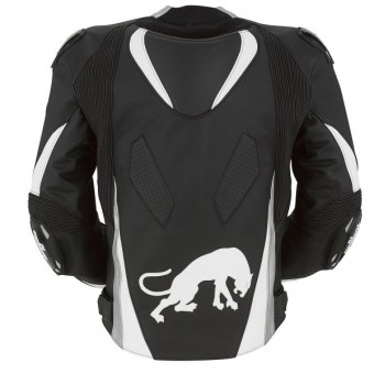 Furygan Race Black White Silver