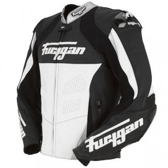 Furygan Race Black White Silver