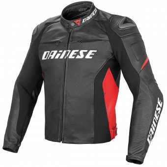 Motorcycle Jackets Dainese Racing D1 Black Red