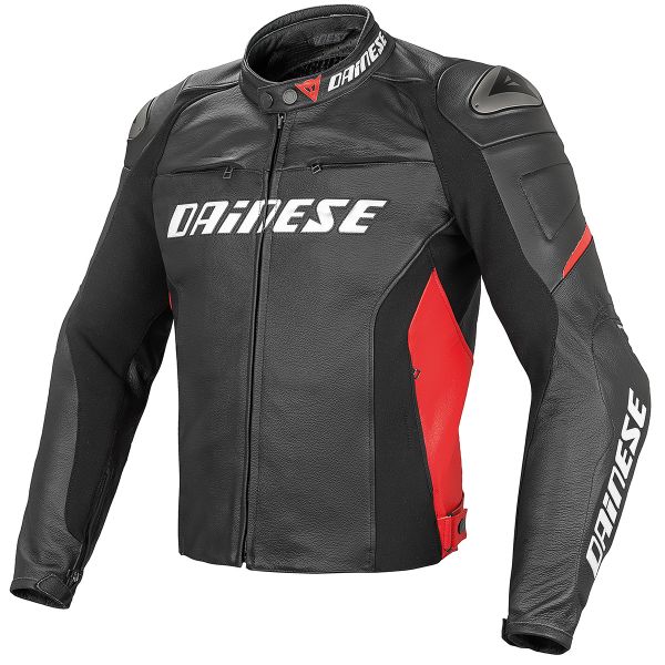 Motorcycle Jackets Dainese Racing D1 Black Red Motorcycle Jackets Dainese Racing D1 Black Red