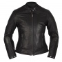 Motorcycle Jackets Helstons Razzia Leather Rag Black