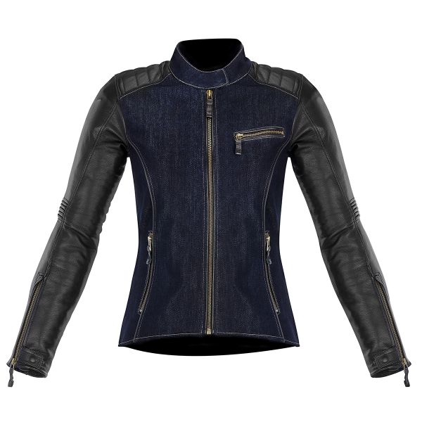 Motorcycle Jackets Alpinestars Renee Indigo Blue Black
