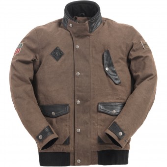 Motorcycle Jackets Ride & Sons Runaway Brown Waxed