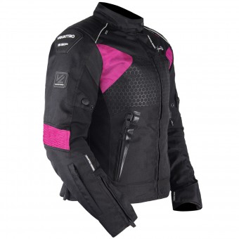 Motorcycle Jackets V'Quattro SP-51 Lady Black Pink