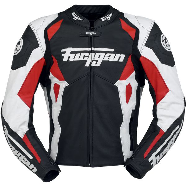 Motorcycle Jackets Furygan Spyder Black White Red