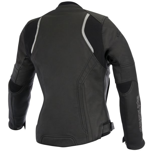 Alpinestars Stella Devon Leather Black White Fuchsia