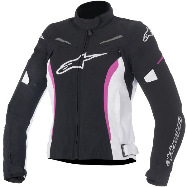 Motorcycle Jackets Alpinestars Stella Rox Black White Fuchsia