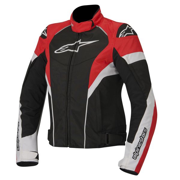 Motorcycle Jackets Alpinestars Stella T-GP Plus R Black White Red
