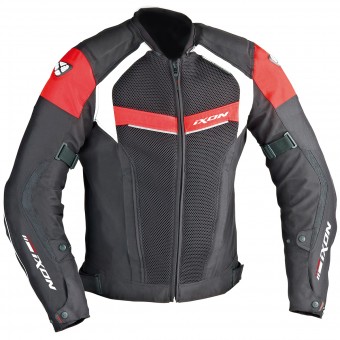 Motorcycle Jackets Ixon Stratus HP Black White Red