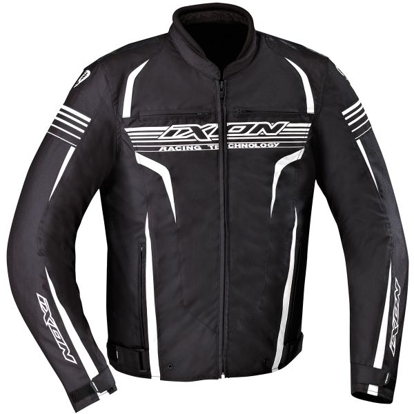 Motorcycle Jackets Ixon Striver Black White
