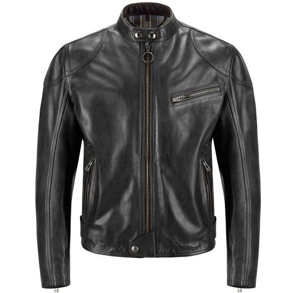 Motorcycle Jackets Belstaff Supreme Black