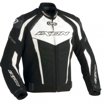 Motorcycle Jackets Ixon Titanium VX Black White
