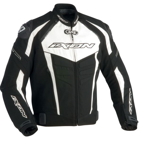 Motorcycle Jackets Ixon Titanium VX Black White