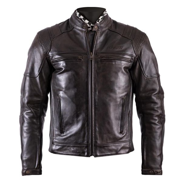 Motorcycle Jackets Helstons Trust Leather Dirty Brown Motorcycle Jackets Helstons Trust Leather Dirty Brown