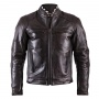 Motorcycle Jackets Helstons Trust Leather Dirty Brown