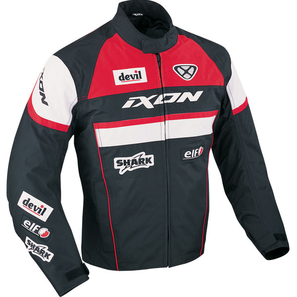 Motorcycle Jackets Ixon Cronos Black Red White