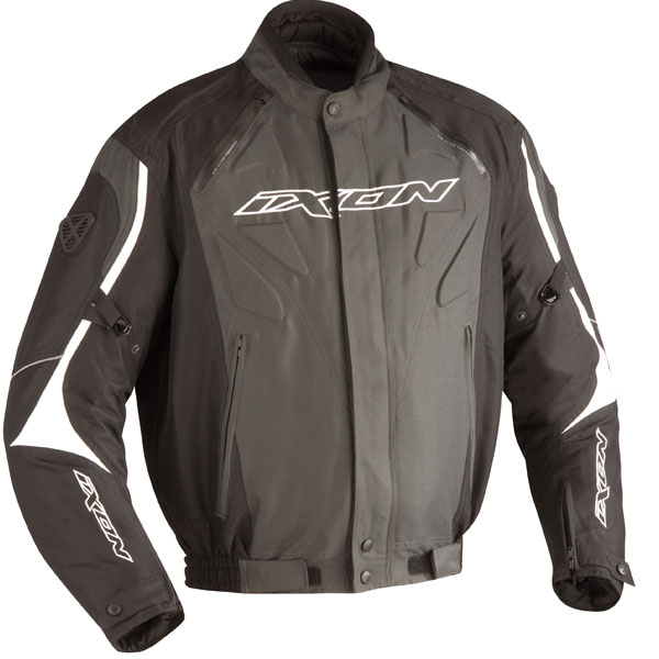 Motorcycle Jackets Ixon Shurikan Race Black Grey White