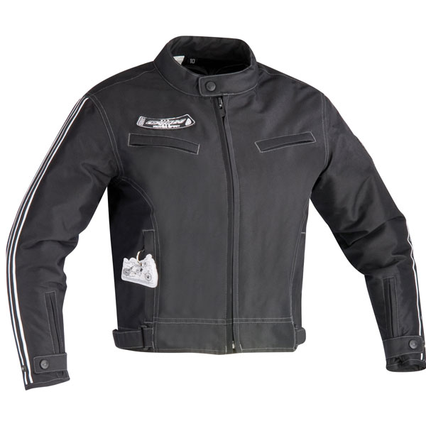 Motorcycle Jackets Ixon Xenon Black White