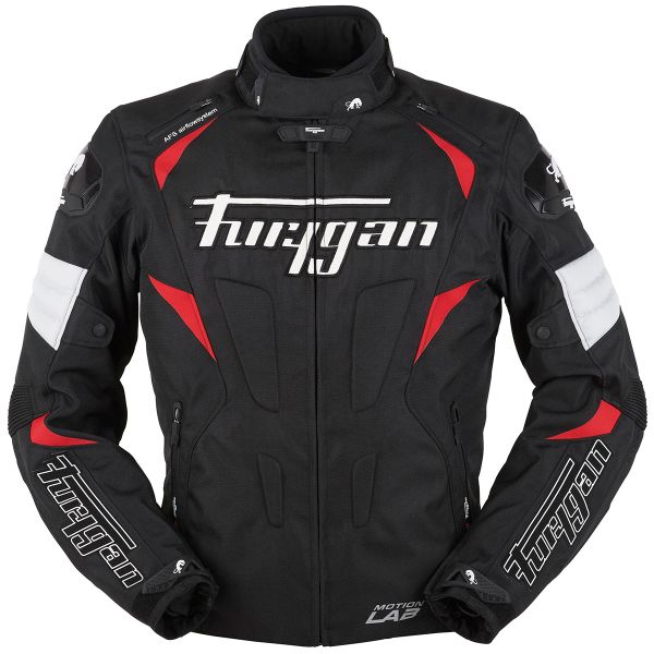 Motorcycle Jackets Furygan Wind Black White Red