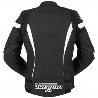 Furygan Xenia Racing Lady Black White