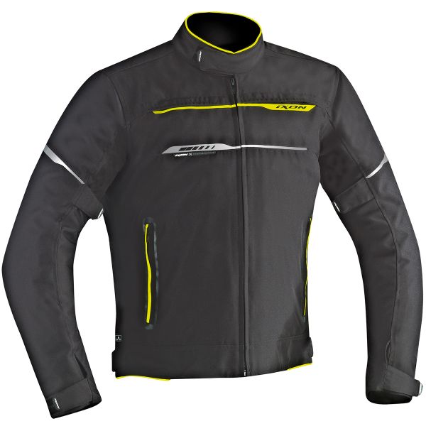 Motorcycle Jackets Ixon Zetec HP Black Yellow Fluo