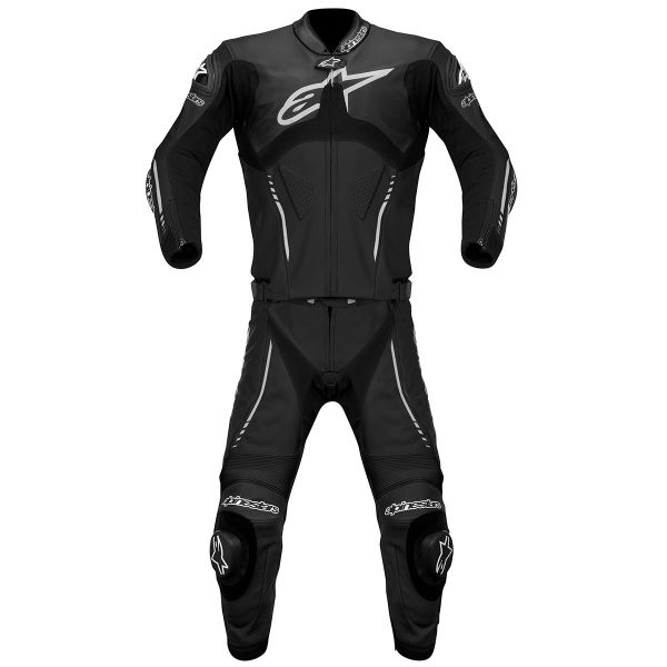 Leather Motorcycle Suits Alpinestars Atem Suit 2PC Black