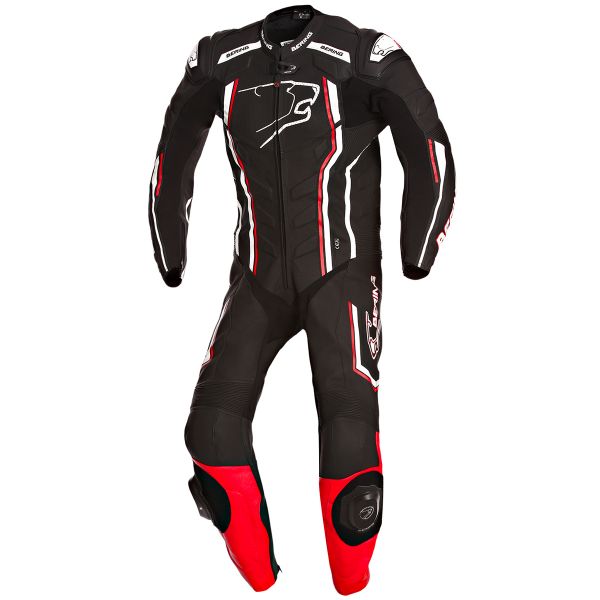Leather Motorcycle Suits Bering Supra-R Black