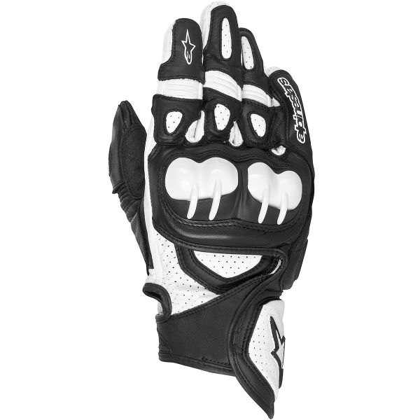 Motorcycle Gloves Alpinestars GP X Black White