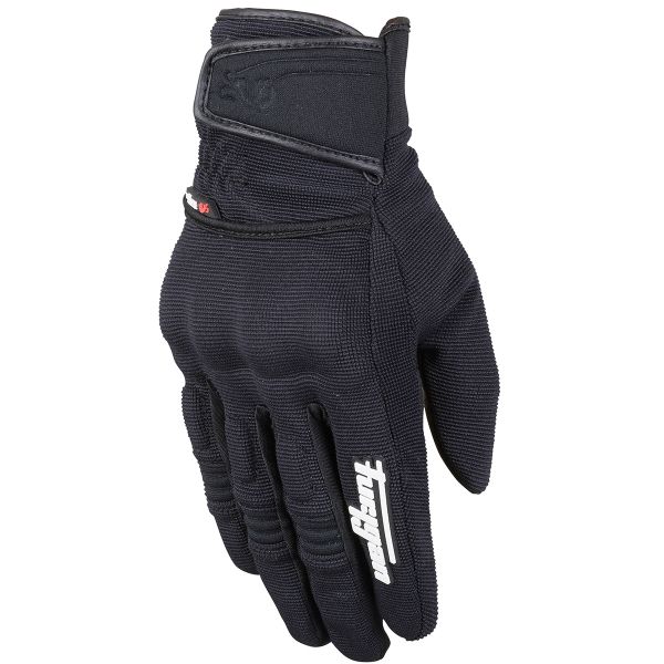 Motorcycle Gloves Furygan Jet Evo II Black Black