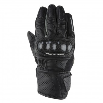 Motorcycle Gloves V'Quattro RC-17 Black