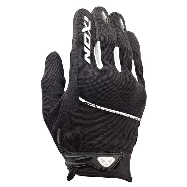 Motorcycle Gloves Ixon RS Lift HP Black White