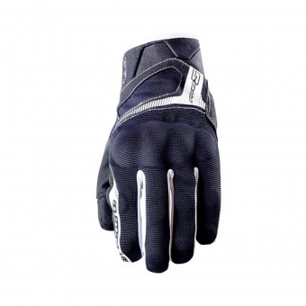 Motorcycle Gloves Five RS3 Kid Black White