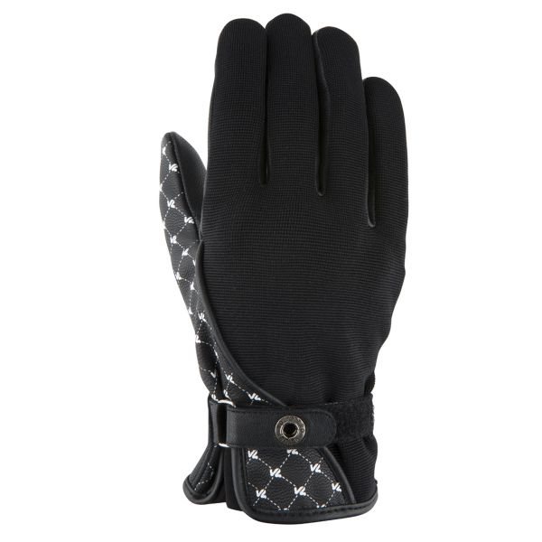 Motorcycle Gloves V'Quattro Roma Black