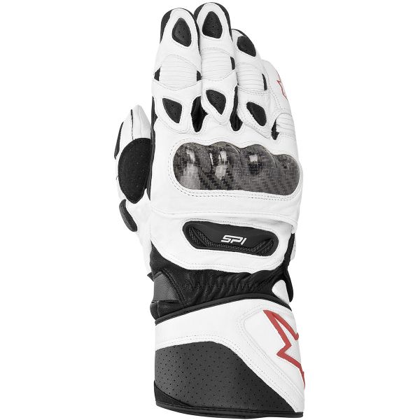 Motorcycle Gloves Alpinestars SP 1 White
