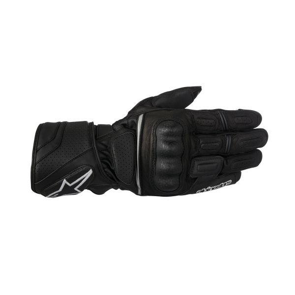 Motorcycle Gloves Alpinestars SP Z Drystar Black Motorcycle Gloves Alpinestars SP Z Drystar Black