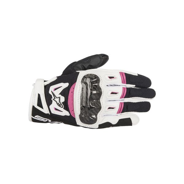 Motorcycle Gloves Alpinestars Stella SMX-2 Air Carbon V2 Fuchsia Motorcycle Gloves Alpinestars Stella SMX-2 Air Carbon V2 Fuchsia