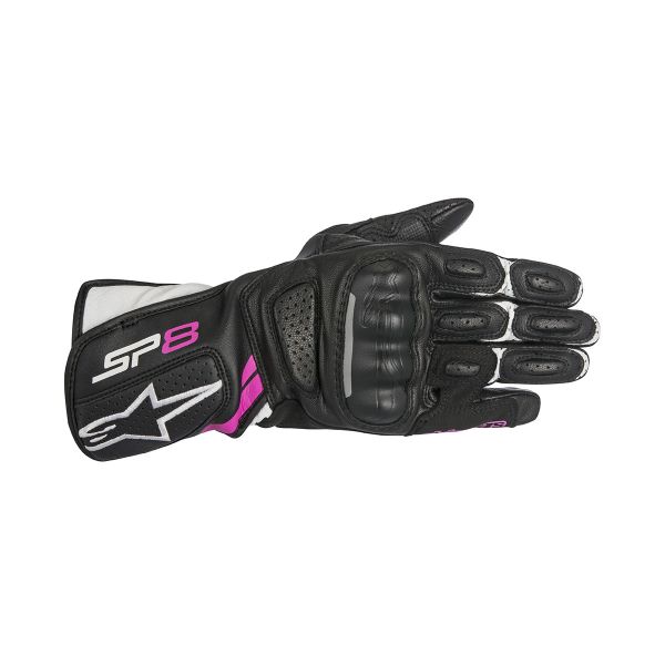 Motorcycle Gloves Alpinestars Stella SP-8 V2 Fuchsia