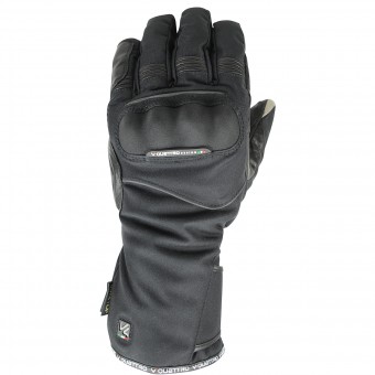 Motorcycle Gloves V'Quattro Turismo Gore-Tex Black