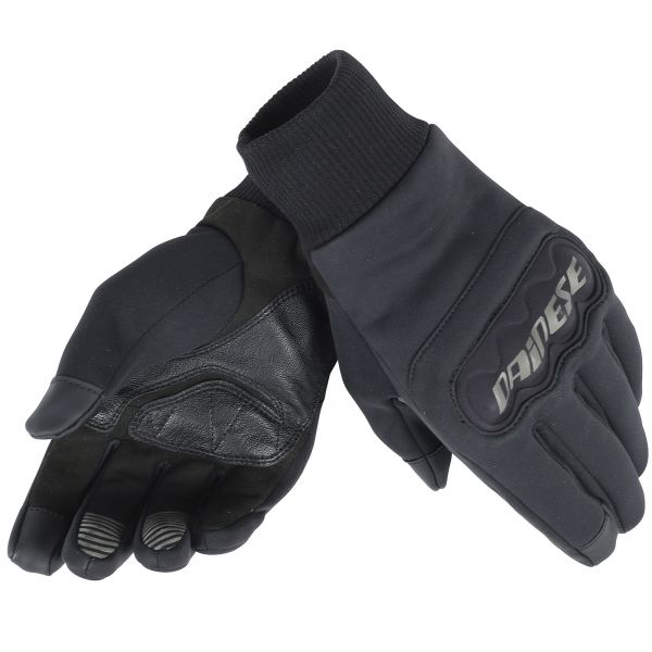 Motorcycle Gloves Dainese Anemos Windstopper Black