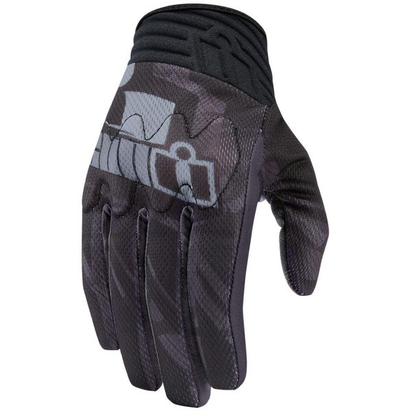 Motorcycle Gloves ICON Anthem Primary Black Motorcycle Gloves ICON Anthem Primary Black