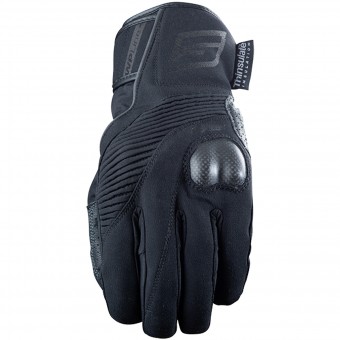 Motorcycle Gloves Five Auckland WP Black