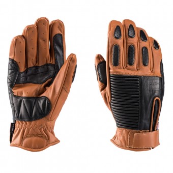 Motorcycle Gloves Blauer Banner Brown Black