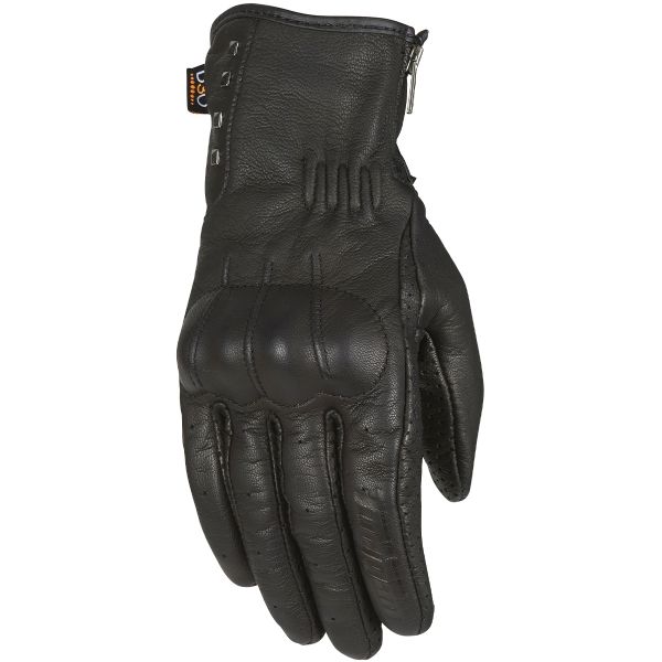 Motorcycle Gloves Furygan Elektra Lady D3O Black