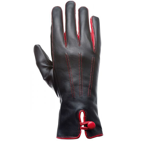 Motorcycle Gloves Mac Adam Corolle Black Red