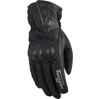 Motorcycle Gloves Furygan Eva D3O Black