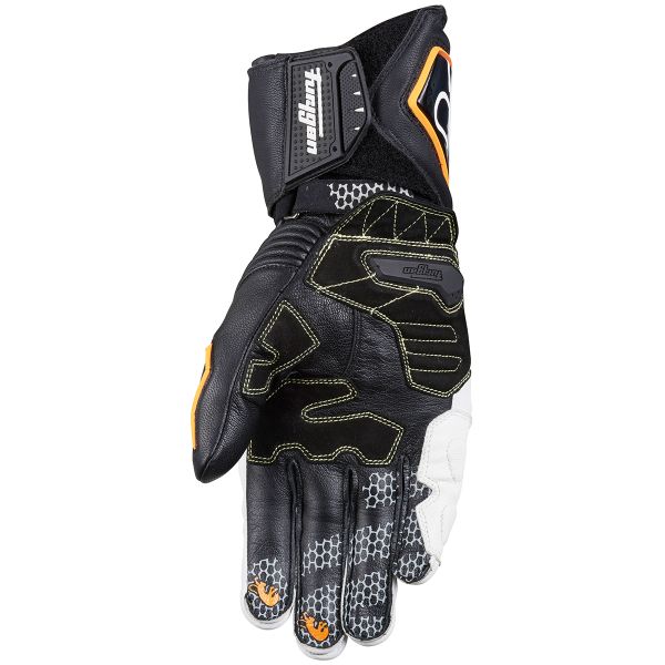 Furygan FIT-R Black White Orange Fluo